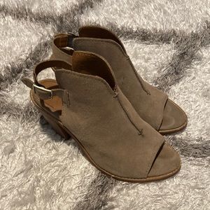 Frye Suede Leather Ankle Booties